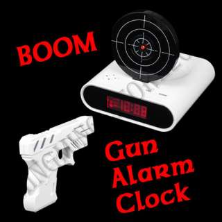 Alarm Clock Cool Tech Gadget Red LED Backlight 1453  