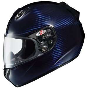   Joe Rocket Rocket 201 Carbon Fiber Motorcycle Helmets Blue: Automotive