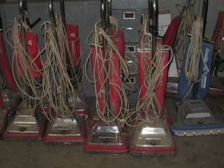 Lot of 13 Commercial Vacuum Cleaners for Parts or Repair  