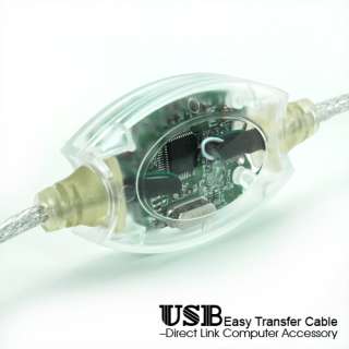 USB Easy Transfer Cable Direct Link Computer Accessory  