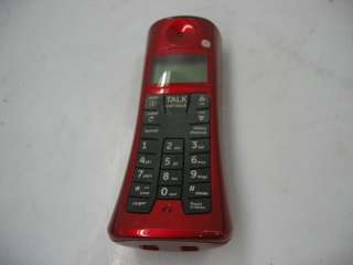 GE 2794BE1 A DECT 6.0 Cordless Phone Handset Red  