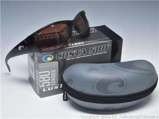 Costa Del Mar HAMMERHEAD 580 Polarized Sunglasses Black Copper 580P 