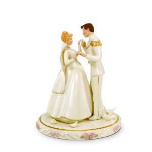  Lenox Cinderellas Wedding Day Cake Topper Kitchen 