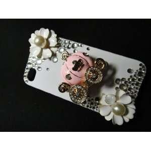  Handmade Bling Crystal Cinderella Carriage Case for Apple 