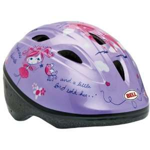  Bell Toddler Zoomer Bike Helmet (Castle/Purple): Sports 