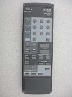 Denon RC 239 TV/VCR/Video/DVD/Audio Remote Control  