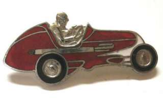 Vintage Sprint Car Racing Dirt Track Midget cloisonne HOOKFAST? #25 