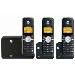  Motorola DECT 6.0 Cordless Phone with 3 Handsets (L303 