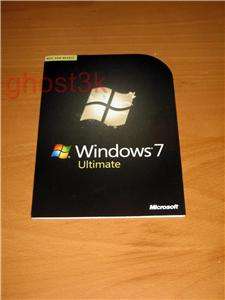 New*   Microsoft Windows 7 Ultimate (Full Discs Version)   NFR 
