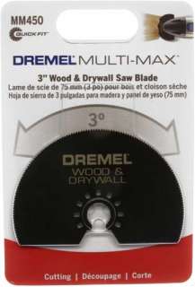 Dremel Multi Max MM450  3 inch Wood and Drywall Blade, BBA56  