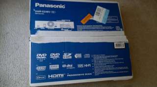 PANASONIC DMR EZ48V VHS/DVD RECORDER COMBO E HD TUNER 1080  