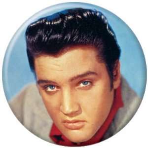   : Elvis Presley Face Blue Background Button 81111 [Toy]: Toys & Games