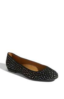 French Sole Conquest Rhinestone Studded Ballet Flat  
