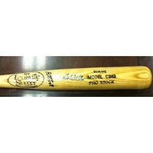 Bob Feller Autographed Bat   PSA COA   Autographed MLB Bats