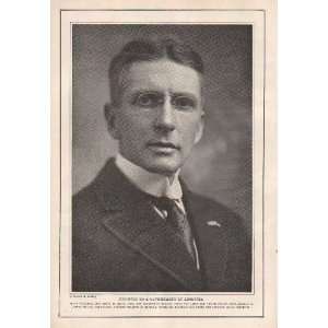  1914 Print Brand Whitlock American Minister To Belgium 