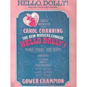    Sheet Music Hello Dolly Carol Channing 133 