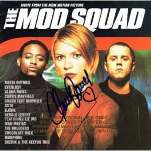 Claire Danes Autographed Signed The Mod Squad CD Cover