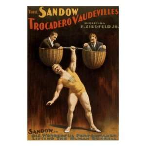  Eugen Sandow, German Born Strong Man, Was Florenz Ziegfeld 