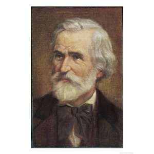 Giuseppe Verdi Italian Opera Composer Giclee Poster Print, 12x16