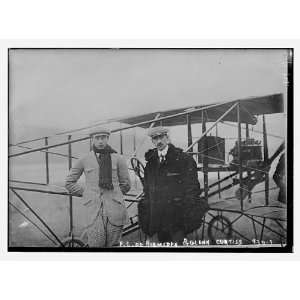  F.L. de Riemsdyk,Glenn Curtiss by aeroplane: Home 
