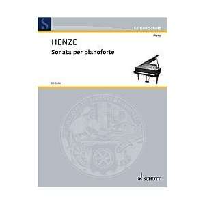  Piano Sonata Composer Hans Werner Henze