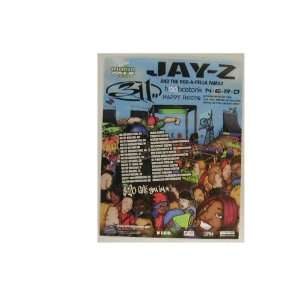   Jay Z 311 Window Poster Jay Z Hoobastank NERD N E R D 