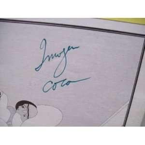  Coca, Imogene Playbill Signed Autograph On The Twentieth 