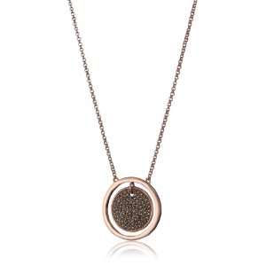  Judith Jack Sterling Silver and Rose Gold Plated Disc 