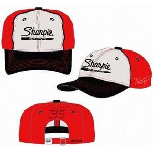  Jamie Mcmurray Sharpie Red, White, and Black Team Hat 