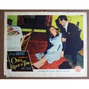 ONCE UPON A TIME featuring a great image of CARY GRANT and JANET BLAIR 