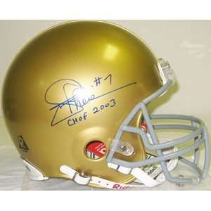 Joe Theismann Signed Helmet   Authentic