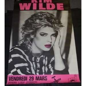 Kim Wilde French Tour Poster