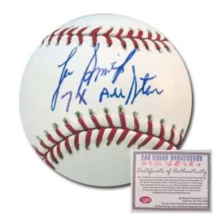 Lee Smith Chicago Cubs Hand Signed Rawlings MLB Baseball with 7x All 