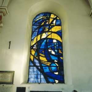  Ceri Richards Window, Derby Cathedral, Derbyshire 