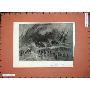  1867 Richard Lewis Life Boat Shipwrecked Crew Penzance 