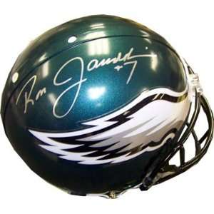 Ron Jaworski Autographed Helmet   Full Size