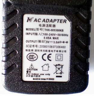   adapter power charger for FlyTouch 3 4 5 SuperPad III tablet epad MID