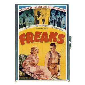  Freaks Tod Browning Film 1932, ID Holder, Cigarette Case 
