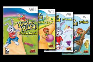   Rabbit Bundle   All 4 Educational Games for Wii 891563001449  