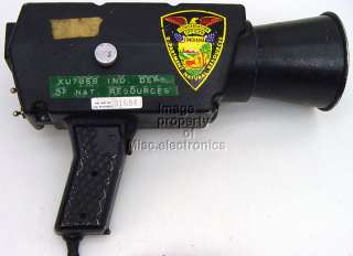 CMI JF100 SPEEDGUN VINTAGE HANDHELD POLICE RADAR GUN  