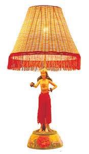   Hawaii Motion Vintage Hula Lamp ~ Hula Girl In Dancing Pose 26 #50005