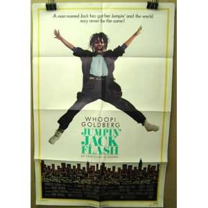   Poster Jumpin Jack Flash Whoopi Goldberg lot F15: Everything Else