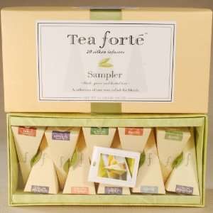 Ribbon Box Tea Collections by Tea Forte  Grocery & Gourmet 