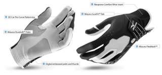 Mizuno JPX Golf Glove Mens LEFT Hand for the right handed golfer 2012 