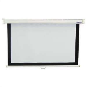    Econo Pro Manual Wall Front Projection Screen   60x80 Electronics