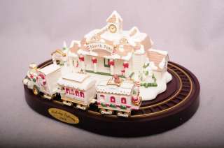 Avon Holiday Express Porcelain Music & Motion Train in Original Box 