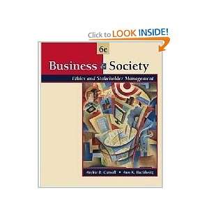  Business and Society Ethics and Stakeholder Management 
