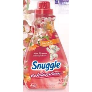  Snuggle Exhilaration Liquid Fabric Softener, 50 oz. (Pack 