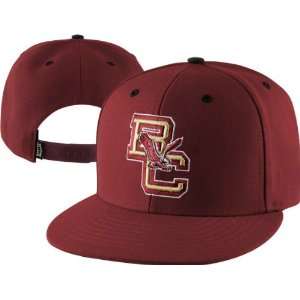  College Eagles Maroon 47 Brand Oath Adjustable Snapback Flat Bill Hat