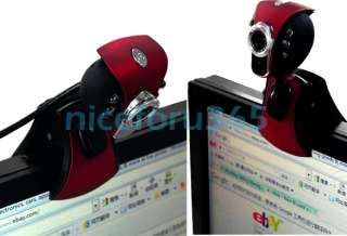 New USB 2.0 6 LED 300K Pixels Webcam Web Cam Camera PC Laptop + Mic 